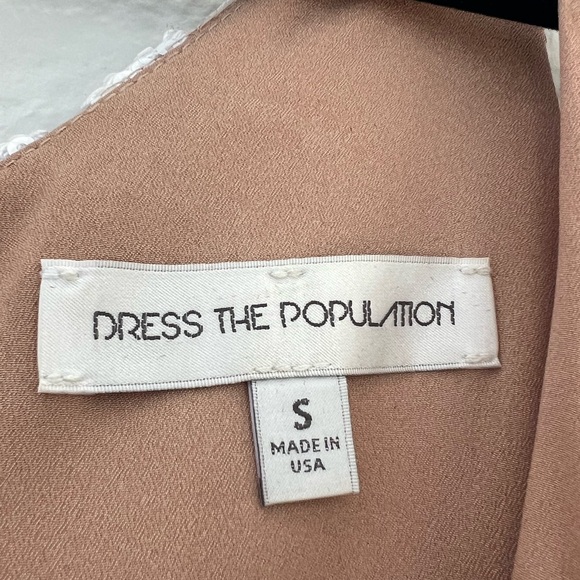 Dress the Population Rebecca Floral Lace Dress (small) - Picture 5 of 6